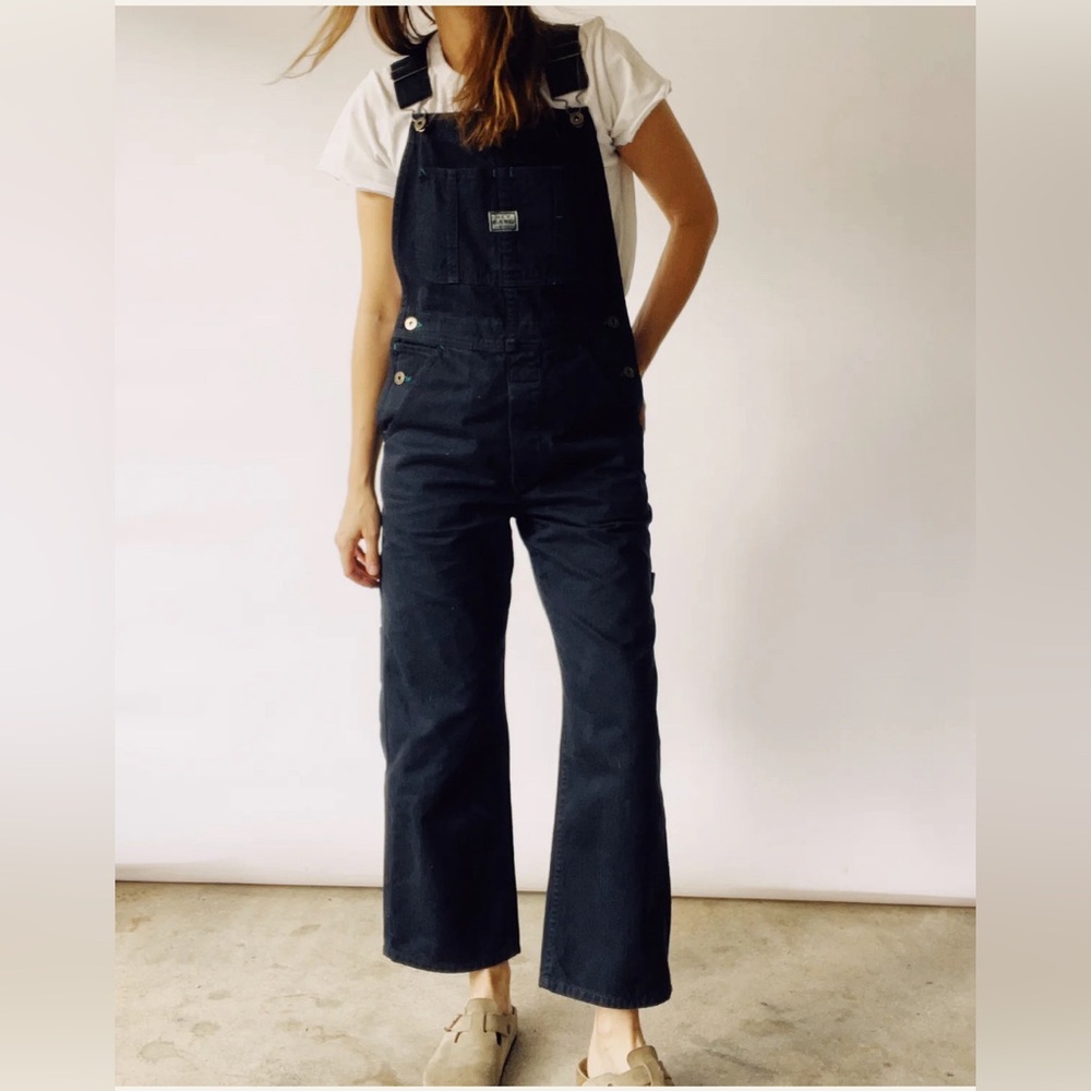 NWOT The Hey Gang Miner Overalls in Black, size 0.